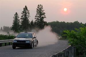 Chase Blakely / Mike Callaway VW GTI on SS6, Camp 3 South.