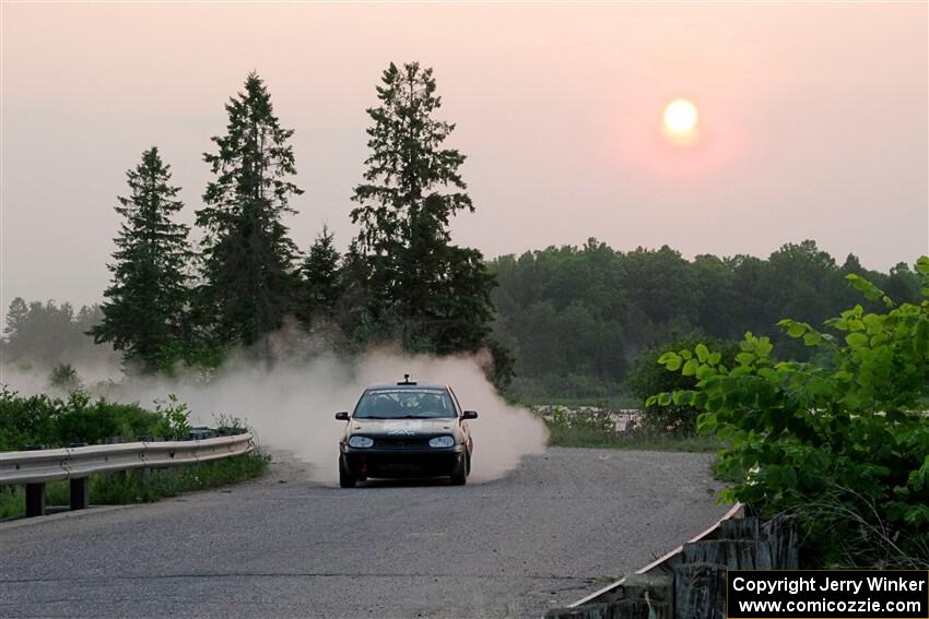 Chase Blakely / Mike Callaway VW GTI on SS6, Camp 3 South.