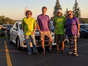 Track Bratz Rally Team at Thursday evening's parc expose.