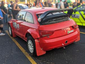 Cameron Steely / Steve Harrell Audi A1 Maxx at Thursday evening's parc expose.