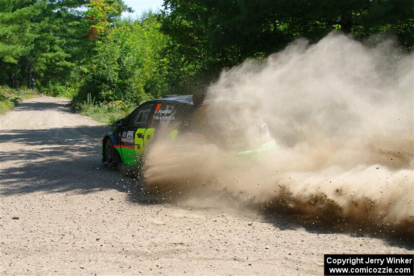 Pat Moro / Claudia Barbera-Pullen Chevy Sonic LS on SS1, Thorpe Tower I.