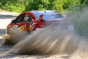 Matt Dickinson / Chris Kremer Subaru WRX STi on SS1, Thorpe Tower I.