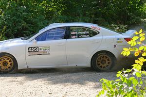 Michael Hooper / Michael Hordijk Lexus IS350 on SS1, Thorpe Tower I.