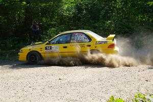 Steve Gingras / Katie Gingras Subaru Impreza on SS1, Thorpe Tower I.