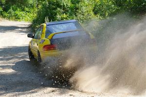 Steve Gingras / Katie Gingras Subaru Impreza on SS1, Thorpe Tower I.