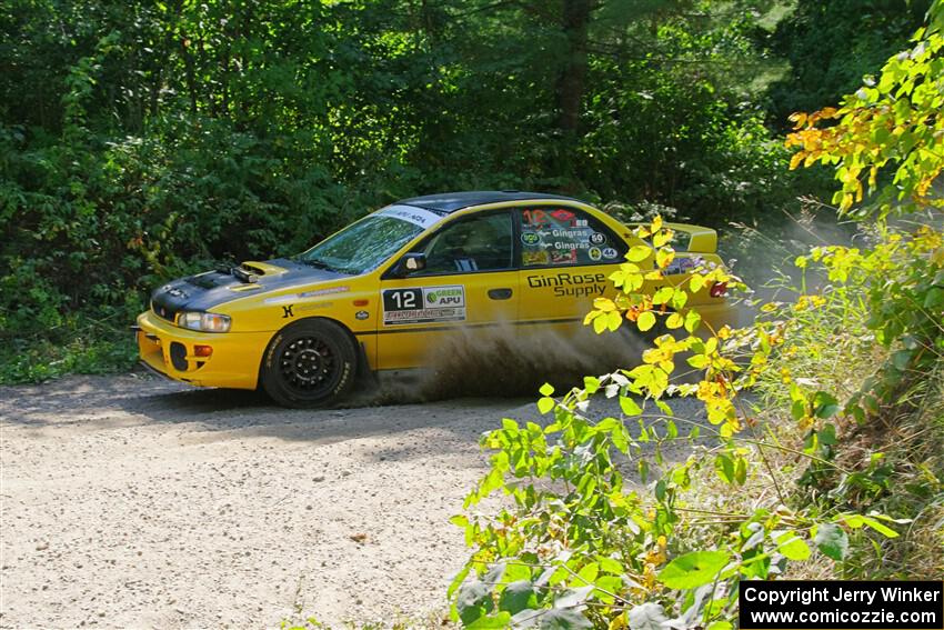 Steve Gingras / Katie Gingras Subaru Impreza on SS1, Thorpe Tower I.