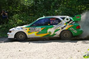 Ryan Rethy / James Dallman Subaru Impreza Wagon on SS1, Thorpe Tower I.