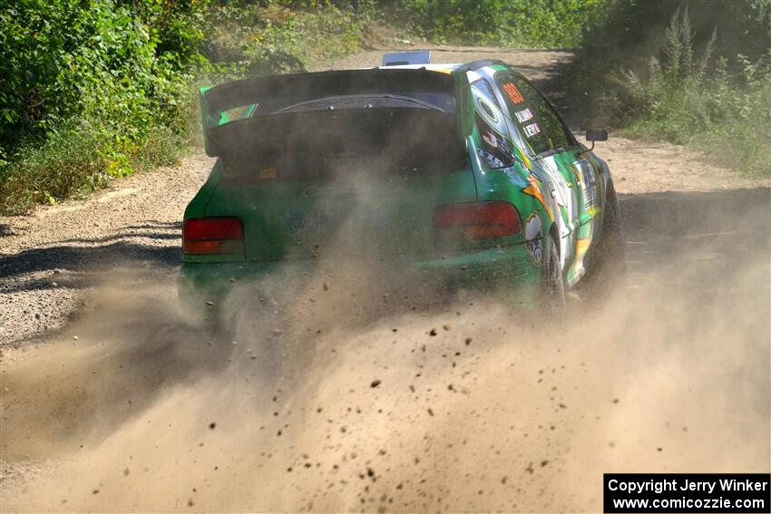 Ryan Rethy / James Dallman Subaru Impreza Wagon on SS1, Thorpe Tower I.