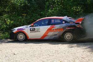 Chris Sladek / John Sharps Honda Civic Hatchback Sport on SS1, Thorpe Tower I.