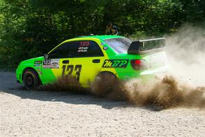 Mike Engle / Ryan Scott Subaru WRX STi on SS1, Thorpe Tower I.