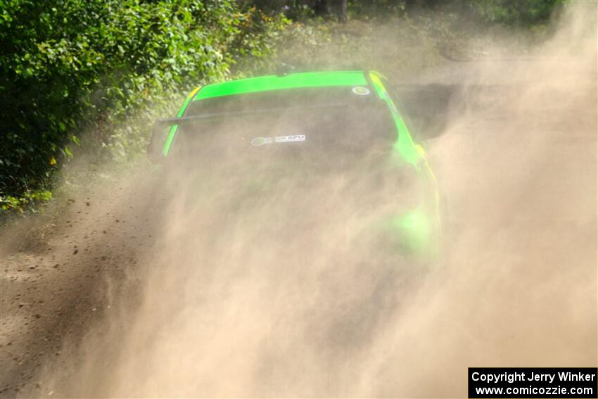 Mike Engle / Ryan Scott Subaru WRX STi on SS1, Thorpe Tower I.