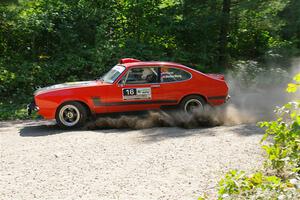 Mike Hurst / Michel Hoche-Mong Ford Capri on SS1, Thorpe Tower I.