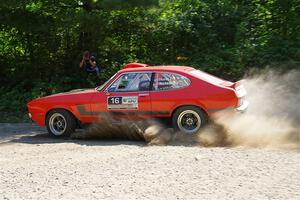 Mike Hurst / Michel Hoche-Mong Ford Capri on SS1, Thorpe Tower I.