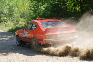 Mike Hurst / Michel Hoche-Mong Ford Capri on SS1, Thorpe Tower I.