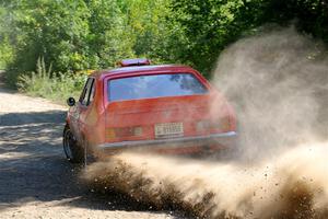 Mike Hurst / Michel Hoche-Mong Ford Capri on SS1, Thorpe Tower I.