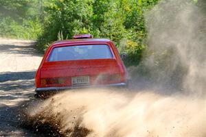 Mike Hurst / Michel Hoche-Mong Ford Capri on SS1, Thorpe Tower I.