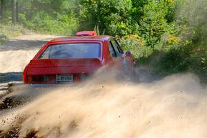 Mike Hurst / Michel Hoche-Mong Ford Capri on SS1, Thorpe Tower I.