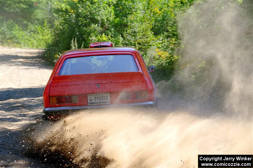 Mike Hurst / Michel Hoche-Mong Ford Capri on SS1, Thorpe Tower I.