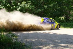 Brandon Semenuk / Keaton Williams Subaru WRX ARA24 on SS2, Refuge I.