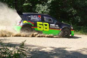 Pat Moro / Claudia Barbera-Pullen Chevy Sonic LS on SS2, Refuge I.