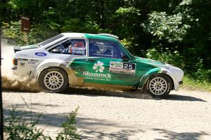 Seamus Burke / Gary McElhinney Ford Escort Mk II on SS2, Refuge I.