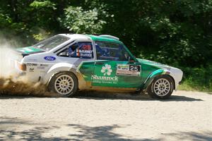 Seamus Burke / Gary McElhinney Ford Escort Mk II on SS2, Refuge I.