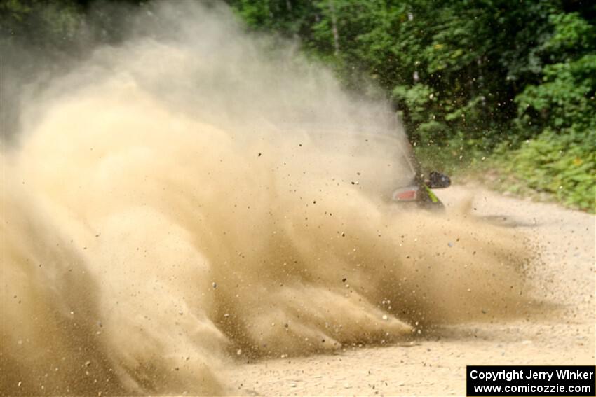 Pat Moro / Claudia Barbera-Pullen Chevy Sonic LS on SS2, Refuge I.