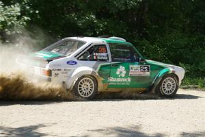 Seamus Burke / Gary McElhinney Ford Escort Mk II on SS2, Refuge I.