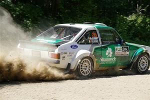 Seamus Burke / Gary McElhinney Ford Escort Mk II on SS2, Refuge I.