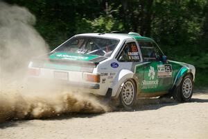 Seamus Burke / Gary McElhinney Ford Escort Mk II on SS2, Refuge I.