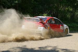 Matt Dickinson / Chris Kremer Subaru WRX STi on SS2, Refuge I.