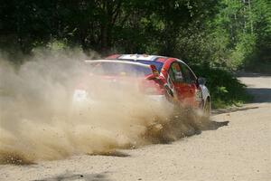 Matt Dickinson / Chris Kremer Subaru WRX STi on SS2, Refuge I.