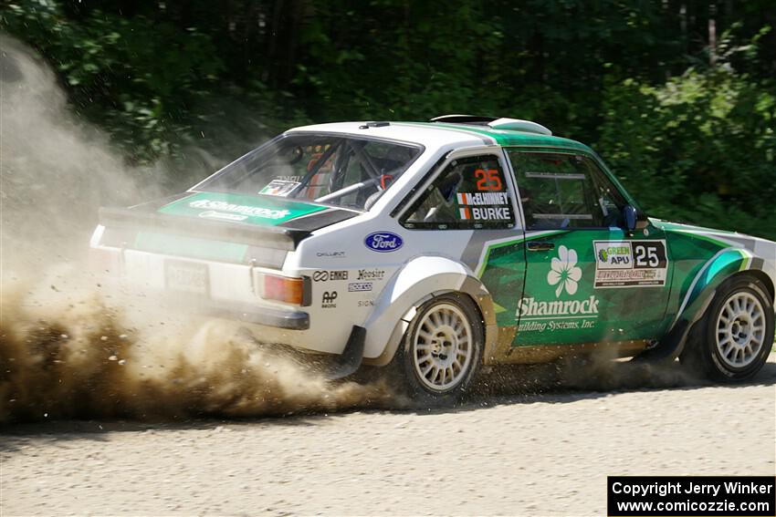 Seamus Burke / Gary McElhinney Ford Escort Mk II on SS2, Refuge I.