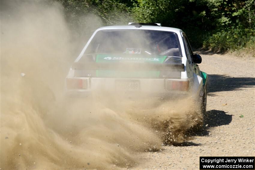 Seamus Burke / Gary McElhinney Ford Escort Mk II on SS2, Refuge I.