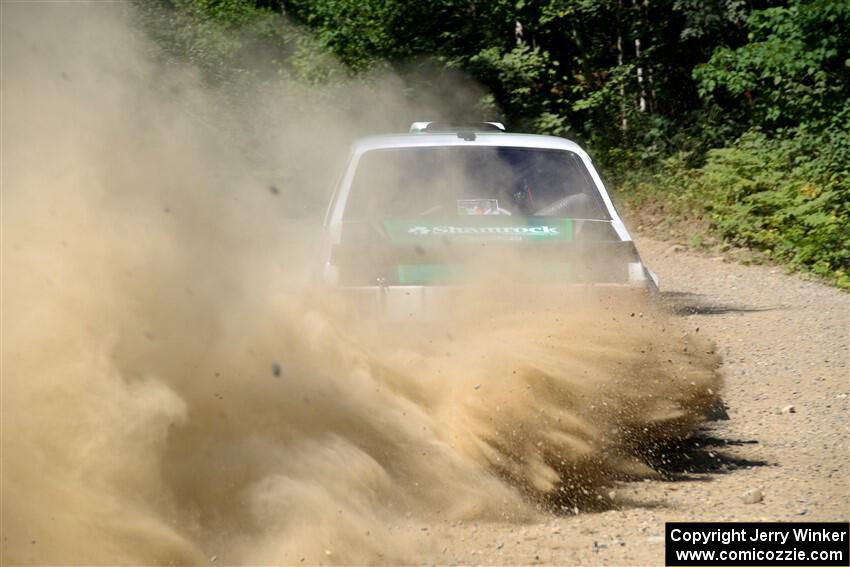 Seamus Burke / Gary McElhinney Ford Escort Mk II on SS2, Refuge I.