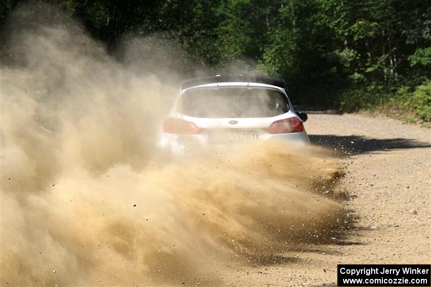 Javier Olivares / K.J. Miller Ford Fiesta Rally3 on SS2, Refuge I.