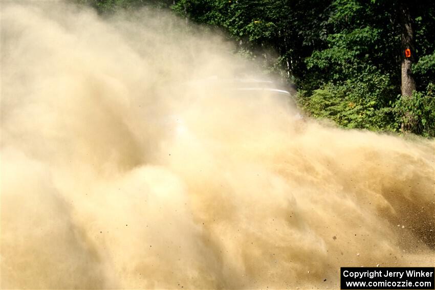 Javier Olivares / K.J. Miller Ford Fiesta Rally3 on SS2, Refuge I.