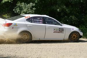 Michael Hooper / Michael Hordijk Lexus IS350 on SS2, Refuge I.