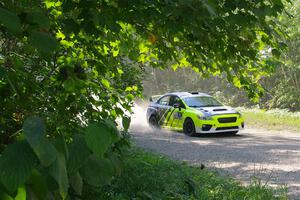 Tim Rooney / Mike Rossey Subaru WRX STi on SS2, Refuge I.