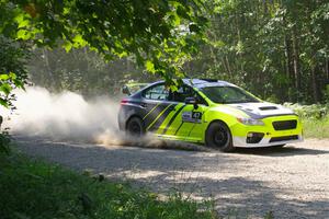 Tim Rooney / Mike Rossey Subaru WRX STi on SS2, Refuge I.