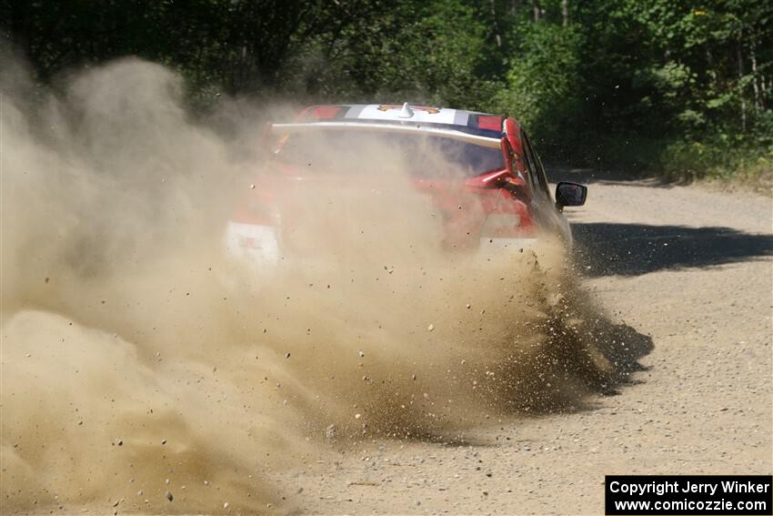 Matt Dickinson / Chris Kremer Subaru WRX STi on SS2, Refuge I.