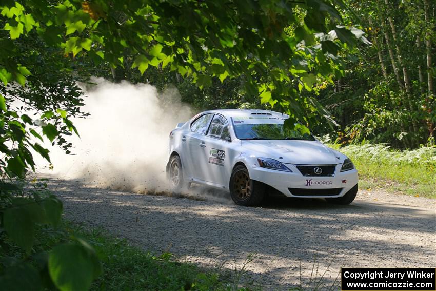 Michael Hooper / Michael Hordijk Lexus IS350 on SS2, Refuge I.