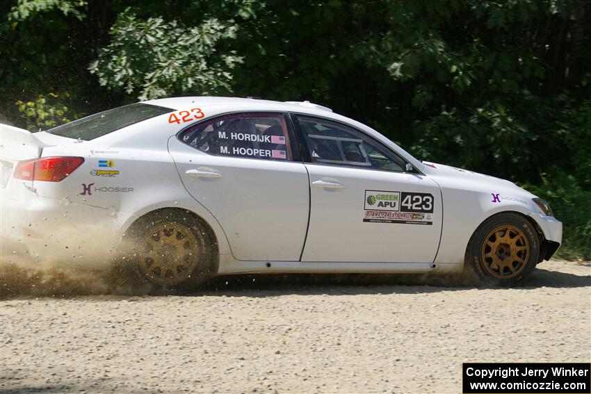 Michael Hooper / Michael Hordijk Lexus IS350 on SS2, Refuge I.