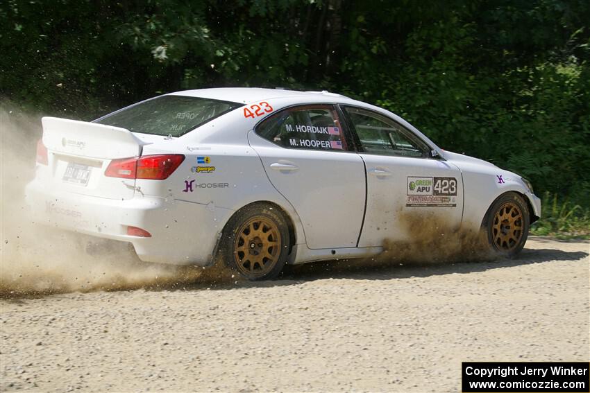 Michael Hooper / Michael Hordijk Lexus IS350 on SS2, Refuge I.