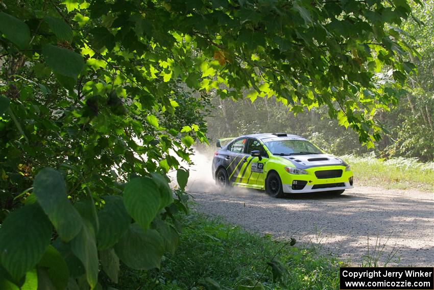 Tim Rooney / Mike Rossey Subaru WRX STi on SS2, Refuge I.