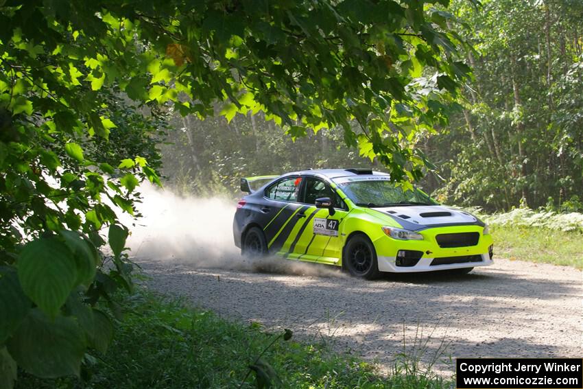 Tim Rooney / Mike Rossey Subaru WRX STi on SS2, Refuge I.