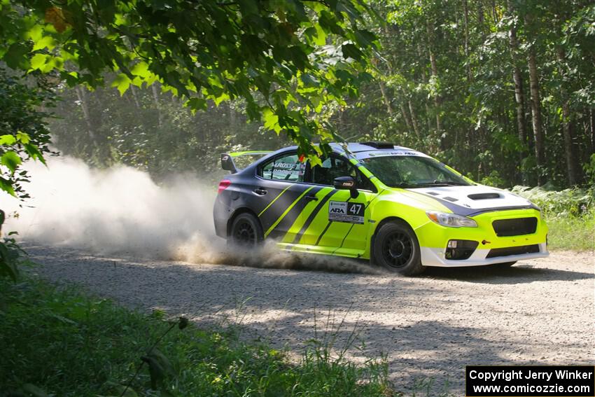 Tim Rooney / Mike Rossey Subaru WRX STi on SS2, Refuge I.