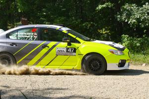 Tim Rooney / Mike Rossey Subaru WRX STi on SS2, Refuge I.