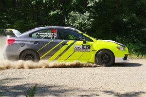 Tim Rooney / Mike Rossey Subaru WRX STi on SS2, Refuge I.