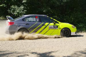 Tim Rooney / Mike Rossey Subaru WRX STi on SS2, Refuge I.